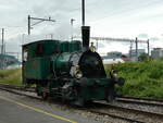 Dampflokomotiven/780930/236793---feldschloesschen-dampflokomotive-am-5-juni (236'793) - Feldschlsschen-Dampflokomotive am 5. Juni 2022 in Brugg, Bahnpark