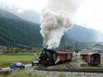 Dampflokomotiven/788575/240287---dfb-dampflokomotive---nr-704 (240'287) - DFB-Dampflokomotive - Nr. 704 - am 25. September 2022 in Oberwald