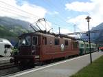 (145'584) - BLS-Lokomotive - Nr. 172 - am 30. Juni 2013 in Frutigen (100 Jahre BLS)