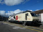 (240'549) - SBB-Lokomotive - Nr. 460'019-3 - am 2. Oktober 2022 in Yverdon, Dpt
