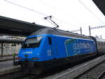 Elektrische Lokomotiven/840664/259672---sbb-lokomotive---nr-460011-0 (259'672) - SBB-Lokomotive - Nr. 460'011-0 - am 26. Februar 2024 im Bahnhof Spiez