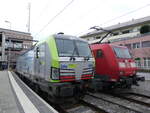 (259'675) - BLS-Lokomotive - Nr. 404 - am 26. Februar 2024 im Bahnhof Spiez