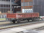 Guterwagen/601828/188217---bls-gterwagen---nr-9352 (188'217) - BLS-Gterwagen - Nr. 9352 - am 4. Februar 2018 im Bahnhof Erlenbach