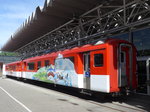 (171'243) - ZB-Personenwagen  Globi-Express  am 22. Mai 2016 in Luzern, Verkehrshaus