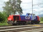 (138'698) - SBB-Rangierlokomotive - Nr. Am 843'083-7 - am 6. Mai 2012 im Bahnhof Mhlin