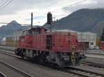 Rangierlokomotiven/529569/176120---oebb-rangierlok---nr-2070 (176'120) - BB-Rangierlok - Nr. 2070 024-2 - am 21. oktober 2016 im Bahnhof Jenbach