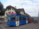 (182'496) - Bernmobil-Tram - Nr. 88 - am 2. August 2017 beim Bahnhof Worb Dorf