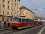 Trams/642864/198508---dpp-tram---nr-8338 (198'508) - DPP-Tram - Nr. 8338 - am 19. Oktober 2018 in Praha