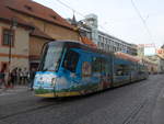 Trams/643644/198902---dpp-tram---nr-9123 (198'902) - DPP-Tram - Nr. 9123 - am 20. Oktober 2018 in Praha