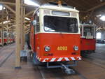 Unterhaltsfahrzeuge/643397/198842---dpp-spezialmotorwagen---nr-4092 (198'842) - DPP-Spezialmotorwagen - Nr. 4092 - am 20. Oktober 2018 in Praha, PNV-Museum