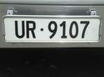 (140'274) - Schweizer Autonummer - UR 9107 - am 1. Juli 2012 in Furka, Belvedere
