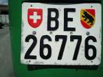 (145'527) - Autonummer aus der Schweiz - BE 26'776 - am 30. Juni 2013 in Unterseen, Hotel Neuhaus