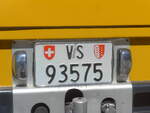 (227'642) - Autonummer aus der Schweiz - VS 93'575 - am 29.