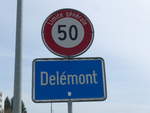(189'929) - Ortstafel von Delmont am 2.