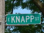 Strassennamen/371812/153067---die-knapp-strasse-am (153'067) - Die 'KNAPP' Strasse am 17. Juli 2014 in Milwaukee