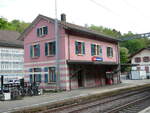 bahnhofe-haltestellen/814250/249856---der-bahnhof-kemptthal-am (249'856) - Der Bahnhof Kemptthal am 12. Mai 2023