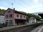 bahnhofe-haltestellen/814251/249857---der-bahnhof-kemptthal-am (249'857) - Der Bahnhof Kemptthal am 12. Mai 2023