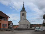 kirchen/550497/179253---die-kirche-in-vendlincourt (179'253) - Die Kirche in Vendlincourt am 1. April 2017