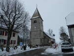 (245'658) - Kirche in La Brvine am 2. Februar 2023