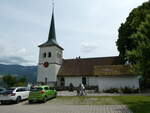 (252'139) - Die Kirche am 27. Juni 2023 in Guggisberg