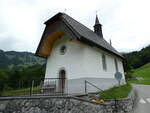 (252'193) - Die Kapelle in Jaun am 1.