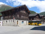 (217'596) - Das Schulhaus am 1. Juni 2020 in Oberwald