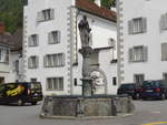 (195'437) - St. Josef-Brunnen von 1591 am 1. August 2018 in Altdorf