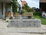 (252'145) - Vreneli-Brunnen am 27. Juni 2023 in Guggisberg