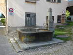 (254'866) - Brunnen von 1810 am 8. September 2023 in Andeer