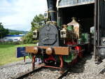 Dampflokomotiven/780785/236777---spanisch-broetli-bahn---nr-1 (236'777) - Spanisch-Br�tli-Bahn - Nr. 1 - am 5. Juni 2022 in Brugg, Bahnpark (Limmat)
