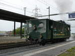 (236'815) - UBB-Dampftriebwagen - Nr. 31 - am 5. Juni 2022 im Bahnhof Hendschiken