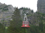 Adelboden/518739/173422---luftseilbahn-unter-dem-birg (173'422) - Luftseilbahn Unter dem Birg Engstligenalp - Lube 2 - am 31. Juli 2016 in Adelboden, Unter dem Birg