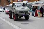 Adelboden/893093/278178---mercedes-unimog---be-759388 (278'178) - Mercedes-Unimog - BE 759'388 - am 27. Juli 2025 in Adelboden, Dorfstrasse
