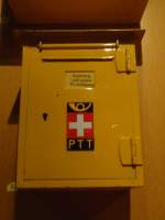 Bern/288027/139314---alter-briefkasten-am-3 (139'314) - Alter Briefkasten am 3. Juni 2012 in Bern, Museum fr Kommunikation