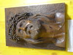 Bern/593500/186279---christus-skulptur-angefertigt-von-einem (186'279) - Christus-Skulptur, angefertigt von einem ehemaligen Hftling am 10. November 2017 in Bern, Heilsarmee Museum