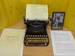 (186'280) - Alte Schreibmaschine am 10. November 2017 in Bern, Heilsarmee Museum