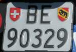 (251'563) - Motorradnummer aus der Schweiz - BE 90'329 - am 15. Juni 2023 in Boltigen
