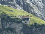 (253'406) - Bergstation vom Wetterhornaufzug am 5. August 2023 in Grindelwald