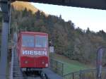 Mulenen/396907/155798---die-niesenbahn---nr (155'798) - Die Niesenbahn - Nr. 2 - am 19. Oktober 2014 bei der Talstation Mlenen
