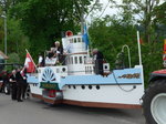 (171'648) - Das Dampfschiff Blmlisalp als Model am 5. Juni 2016 am Jodlerfest in Steffisburg