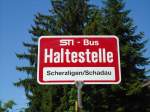 (128'174) - STI-Haltestelle - Thun, Scherzligen/Schadau - am 1. August 2010