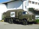 (138'794) - Saurer Lastwagen (ex Schweizer Armee) am 14. Mai 2012 in Thun