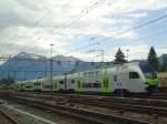 (139'319) - Der neue BLS-Doppelstockzug am 7. Juni 2012 beim Bahnhof Thun