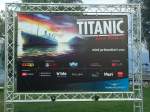 Thun/293884/141017---titanic-plakat-der-thuner-seespiele (141'017) - Titanic-Plakat der Thuner Seespiele am 3. August 2012