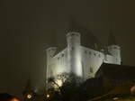 (177'232) - Das Schloss Thun am 16. Dezember 2016 bei Nacht