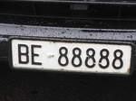 (179'974) - Autonummer aus der Schweiz - BE 88'888 - am 1.