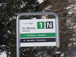 st-moritz/600670/188106---engadin-mobil-haltestelle---st (188'106) - engadin mobil-Haltestelle - St. Moritz, Bahnhof - am 3. Februar 2018