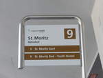 st-moritz/600896/188116---engadin-mobil-haltestelle---st (188'116) - engadin mobil-Haltestelle - St. Moritz, Bahnhof - am 3. Februar 2018