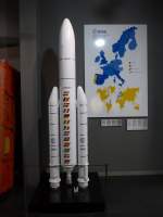 (168'911) - Model Ariane 5 am 25. Februar 2016 in Luzern, Verkehrshaus