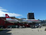 (241'730) - Swissair - HB-ICC - am 22. Oktober 2022 in Luzern, Verkehrshaus